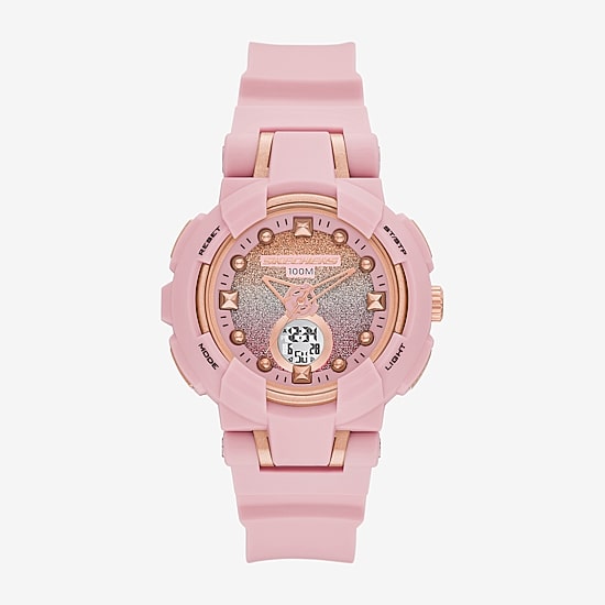 Skechers Womens Pink Strap Watch Sr2153