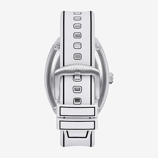 Skechers Mens White Strap Watch Sr5248