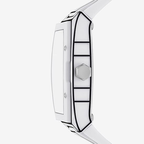 Skechers Mens White Strap Watch Sr5248