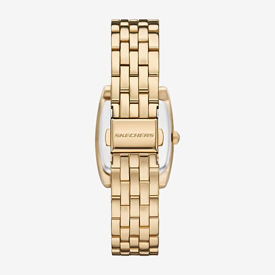 Skechers Womens Gold Tone 4-pc. Watch Boxed Set Sr9134