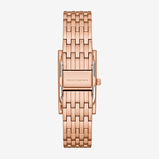 Skechers Womens Rose Goldtone 9-pc. Watch Boxed Set Sr9136