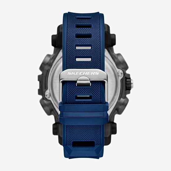 Skechers Mens Black Strap Watch Sr1189