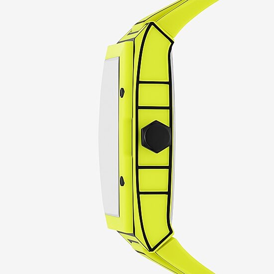 Skechers Mens Yellow Strap Watch Sr5251