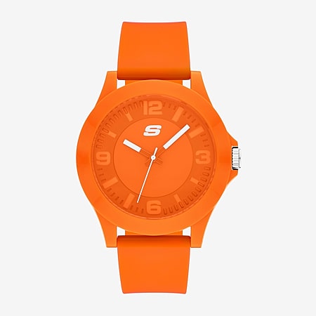 Skechers Mens Orange Strap Watch Sr5257, Color: Orange - JCPenney