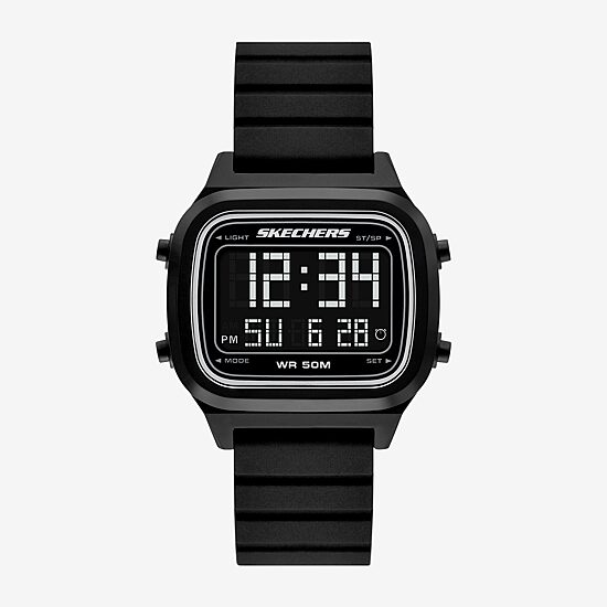 Skechers Mens Black Strap Watch Sr5258