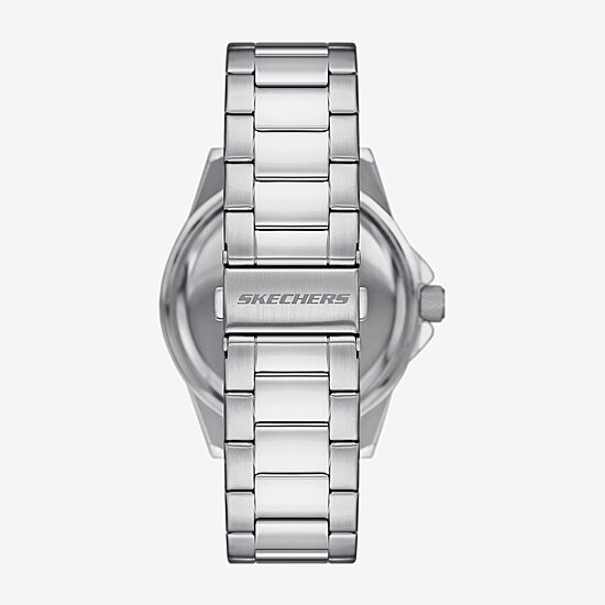 Skechers Mens Silver Tone Bracelet Watch Sr5272