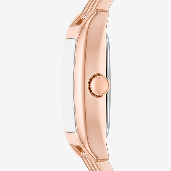 Skechers Womens Rose Goldtone 4-pc. Watch Boxed Set Sr9133