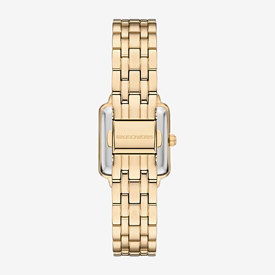 Skechers Womens Gold Tone Bracelet Watch Sr6339