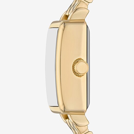 Skechers Womens Gold Tone Bracelet Watch Sr6339