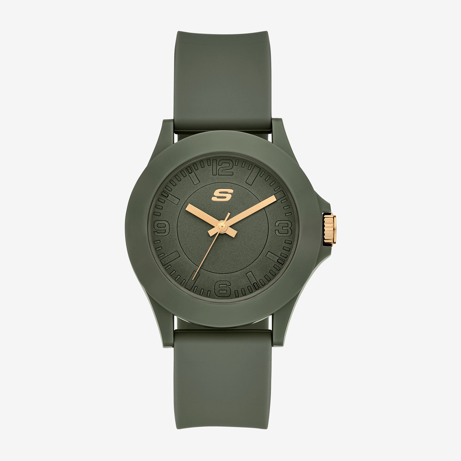 Skechers Womens Green Strap Watch Sr6345