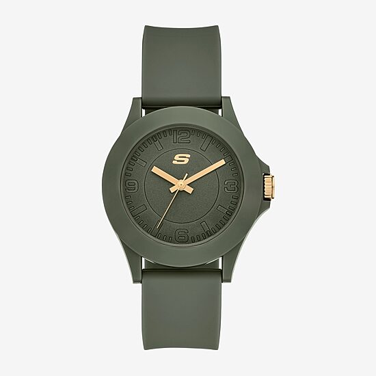 Skechers Womens Green Strap Watch Sr6345