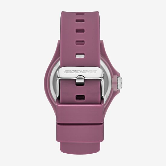 Skechers Womens Pink Strap Watch Sr6346