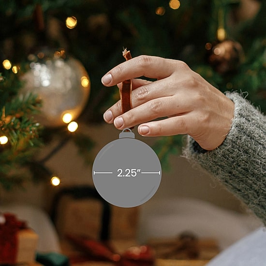 Northlight 2" Shiny And Matte Glass Ball 24ct Christmas Ornament