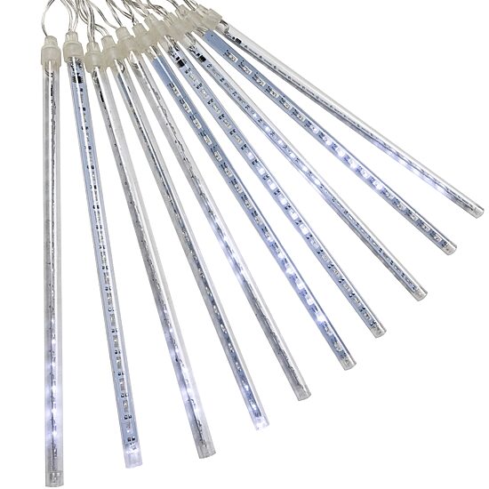 Northlight 14ft Transparent Dripping Icicle Indoor Icicle Lights
