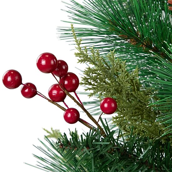 Northlight 25" Mini Spruce Pine Needle And Pinecone 2 Foot Pine Christmas Tree