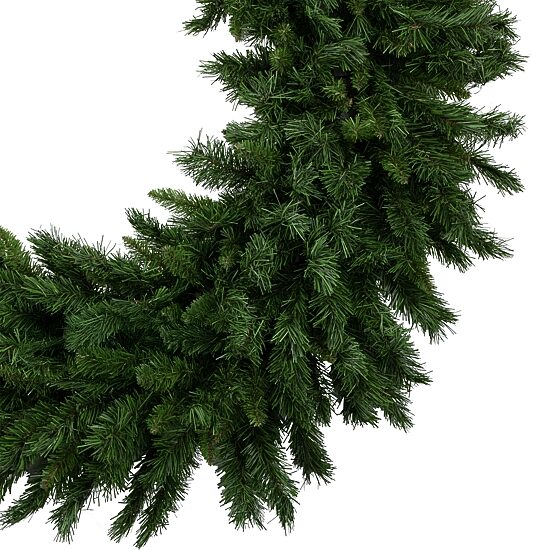 Lush Mixed Pine Artificial Christmas Wreath - 48-Inch  Unlit
