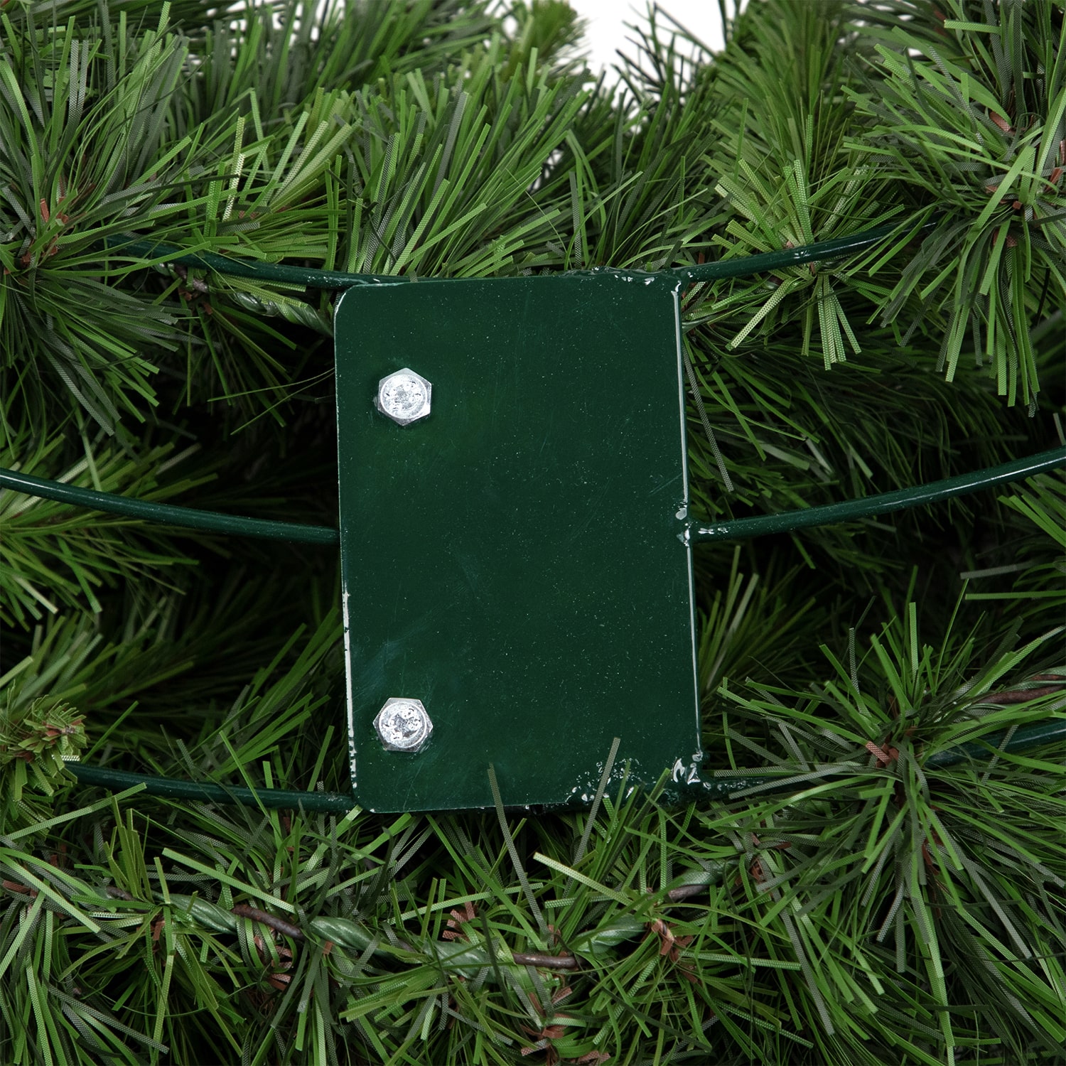 Lush Mixed Pine Artificial Christmas Wreath - 48-Inch  Unlit
