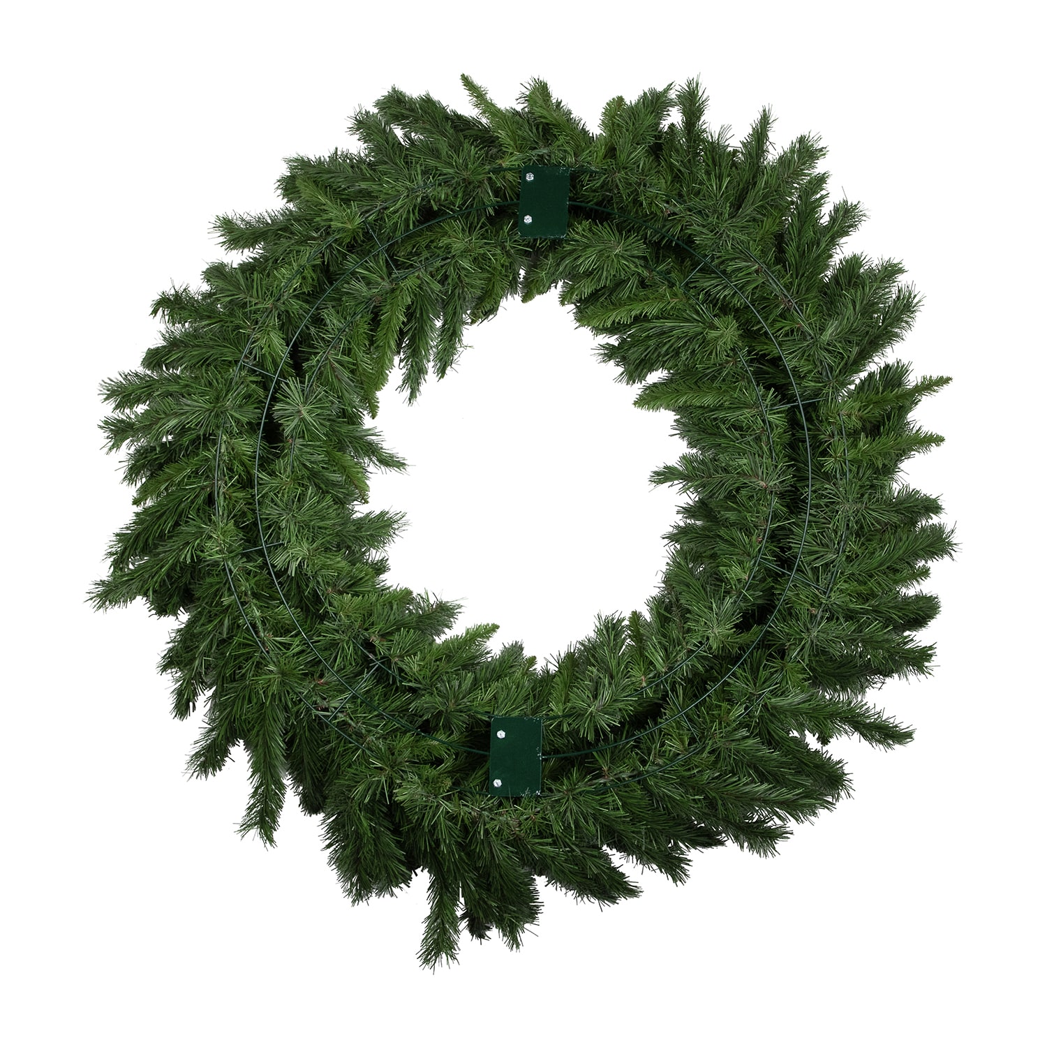 Lush Mixed Pine Artificial Christmas Wreath - 48-Inch  Unlit
