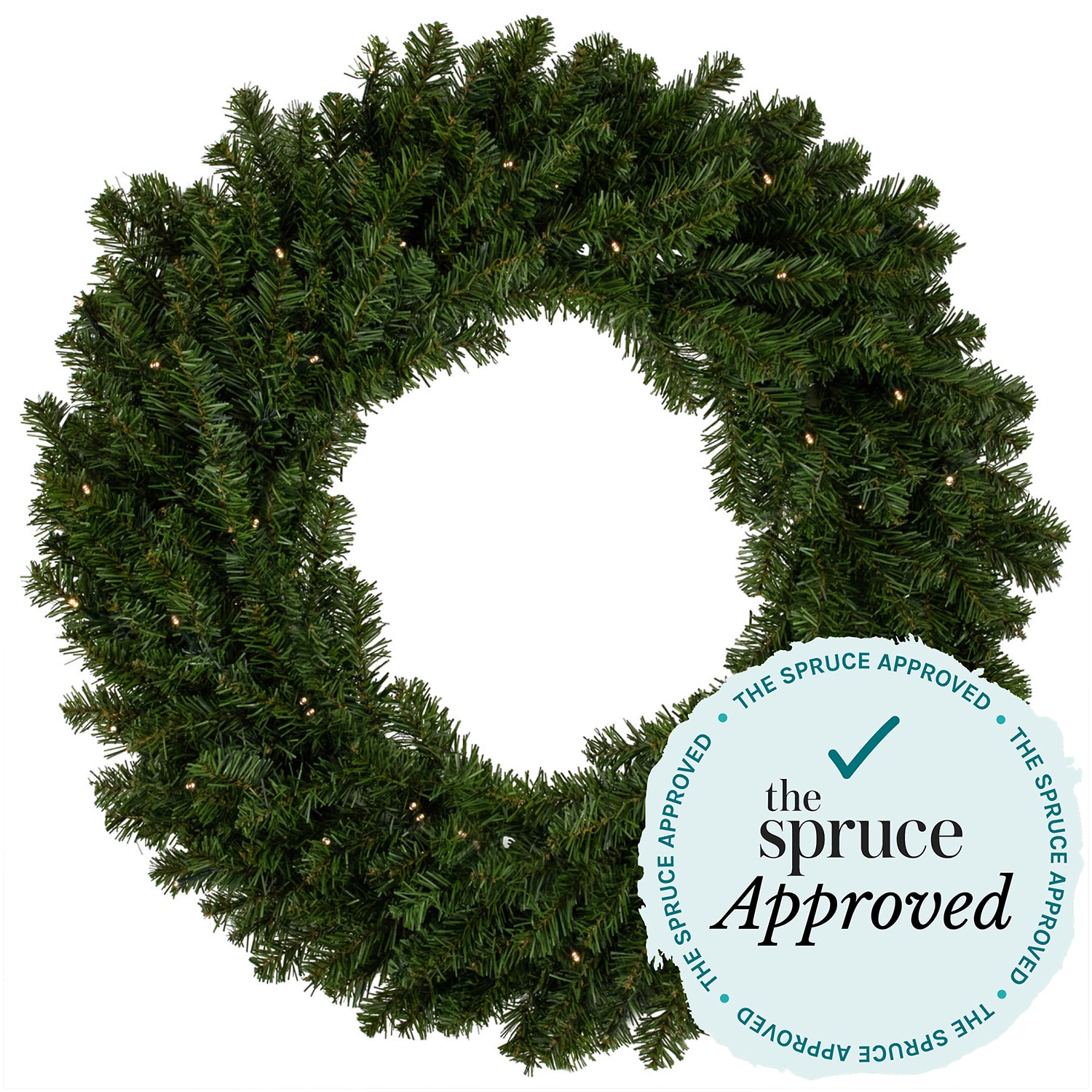 Canadian Pine Artificial Christmas Wreath  20-Inch  Unlit
