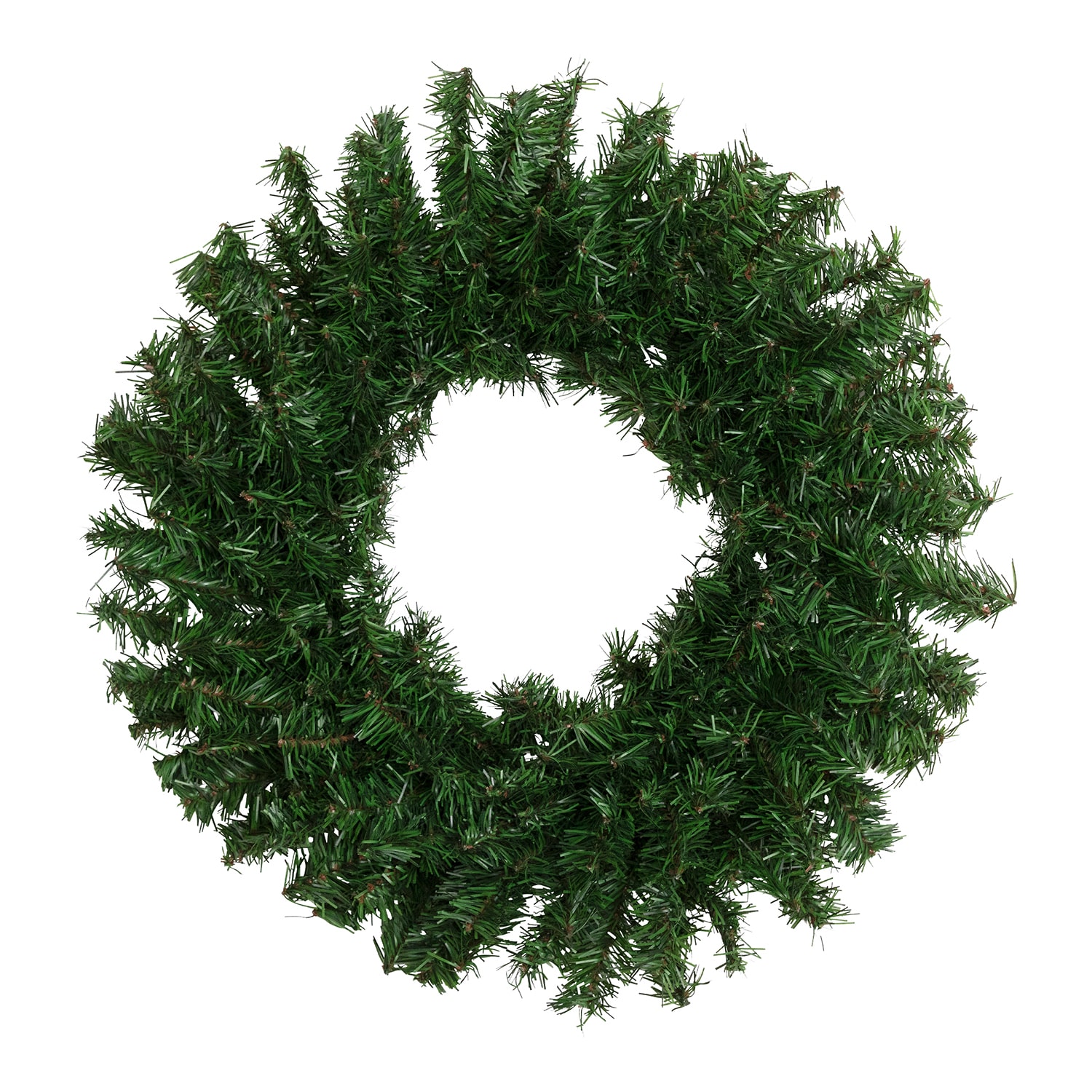Canadian Pine Artificial Christmas Wreath  20-Inch  Unlit