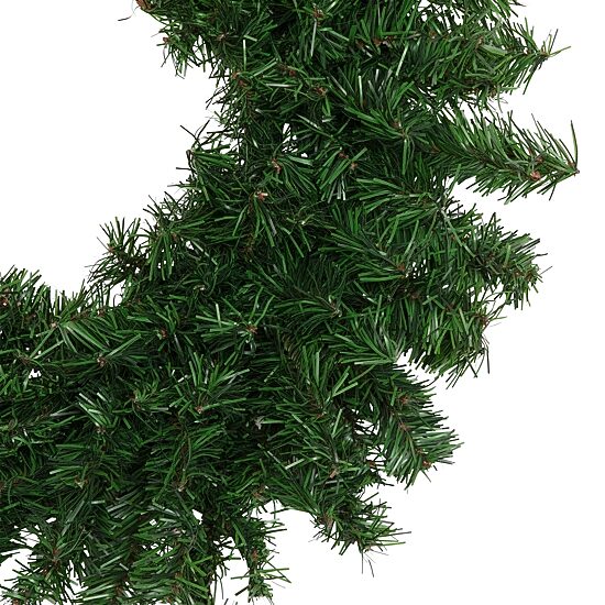 Canadian Pine Artificial Christmas Wreath  20-Inch  Unlit