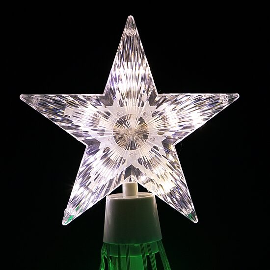 6' LED Color Changing Multiple Function Outdoor Show Cone Tree