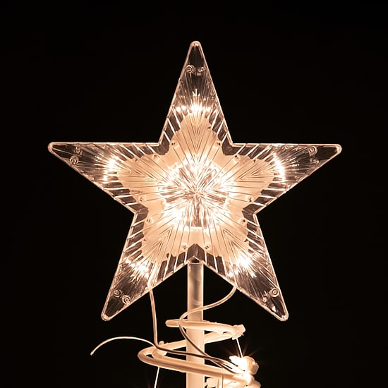 6' Pre-Lit Spiral Christmas Tree - Clear Lights