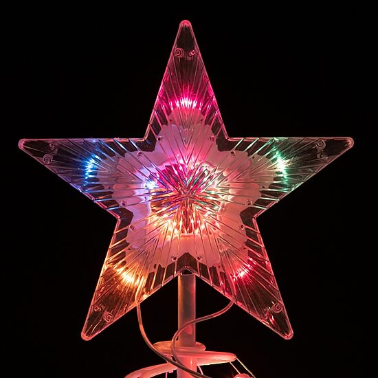 6' Pre-Lit Spiral Christmas Tree - Multi Color Lights