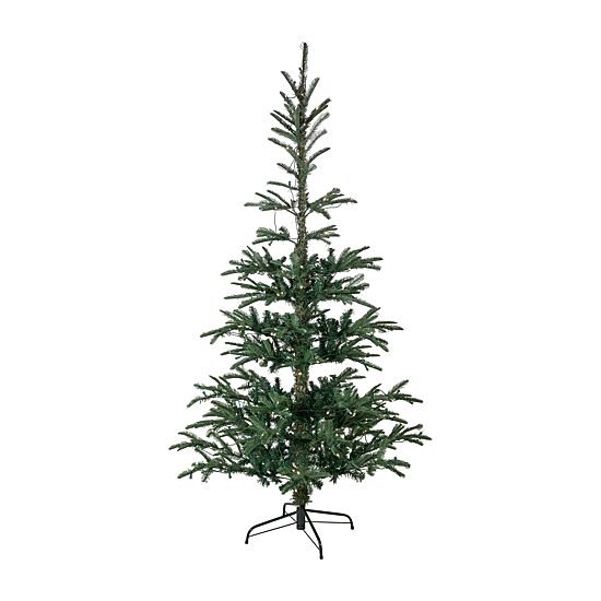 6.5' Pre-Lit Nordmann Fir Artificial Christmas Tree  Warm Clear LED Lights