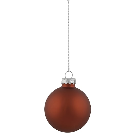 Northlight Glass 3-Finish Ball 12-pc. Christmas Ornament