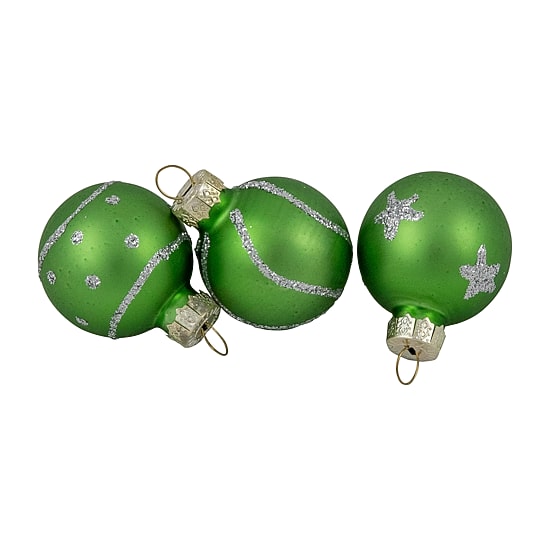 Northlight Glass Decorations And 20-pc. Christmas Tree Topper