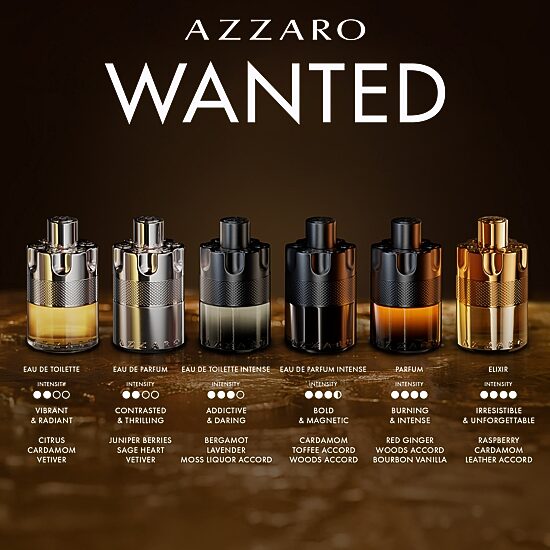 Azzaro The Most Wanted Eau De Parfum Intense 3-Pc Gift Set ($190 Value)