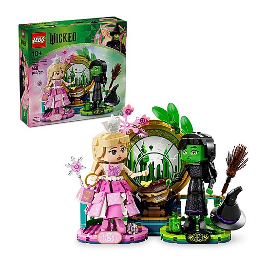 LEGO® Wicked Elphaba  & Glinda 75682 Building Blocks 558-pc.
