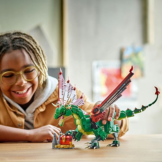 LEGO® Creator Medieval Dragon Building Blocks 715-pc.