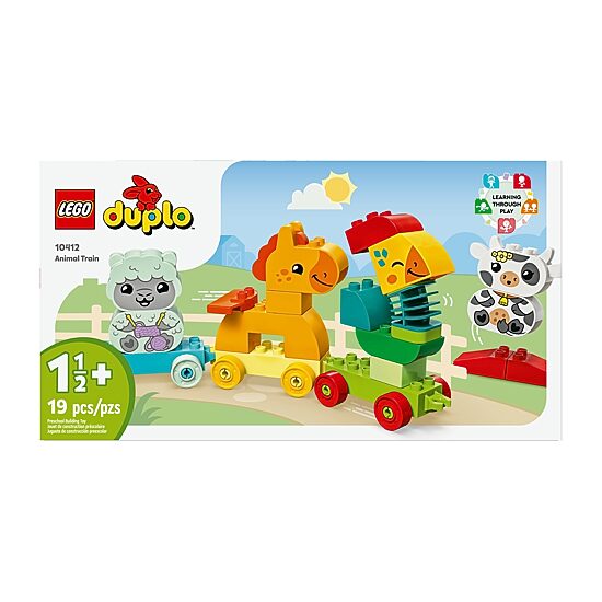 LEGO® City Animal Train Building Blocks 19-pc.