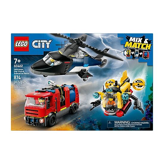 LEGO® City Helicopter Remix Building Blocks 874-pc.