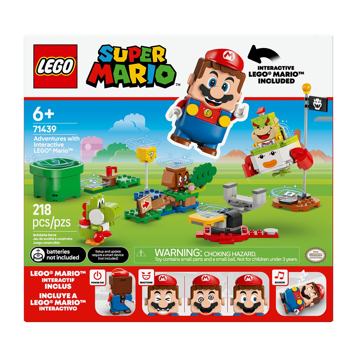 LEGO® Super Mario™ Mario Building Blocks 218-pc.