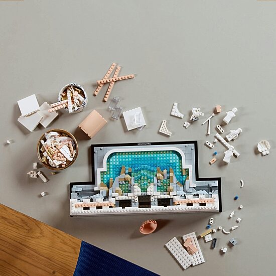 LEGO® Architecture Trevi Fountain 21062 Building Blocks 1880-pc