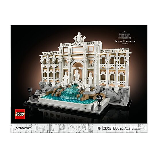 LEGO® Architecture Trevi Fountain 21062 Building Blocks 1880-pc