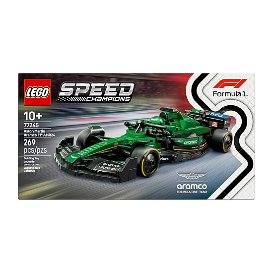 LEGO® Speed Champions Aston Martin Aramco F1 Race Car 77245 Building Blocks 269-pc.