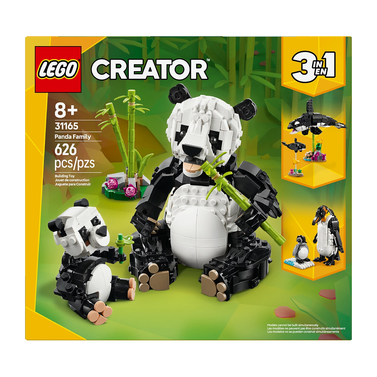 LEGO® Creator Animals Panda Building Blocks 626-pc.