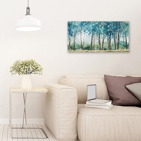 Courtside Market Sunwashed Grove 12x24 Canvas Art