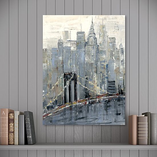 Courtside Market Midtown Morning 16x20 Canvas Art