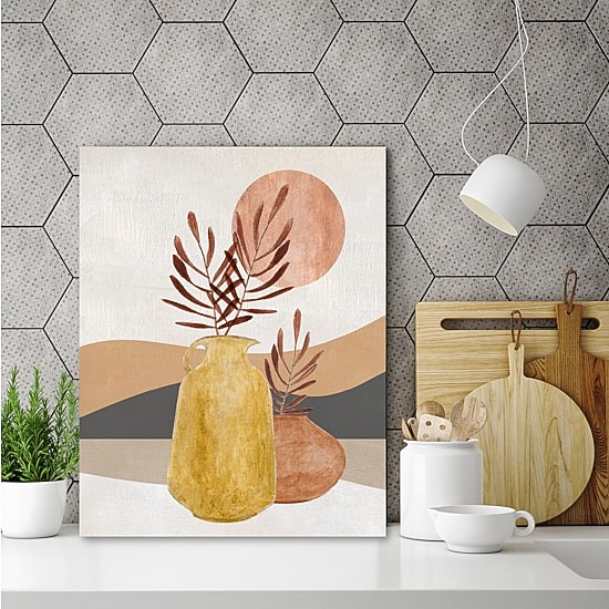 Courtside Market Adobe Moon I 16x20 Canvas Art