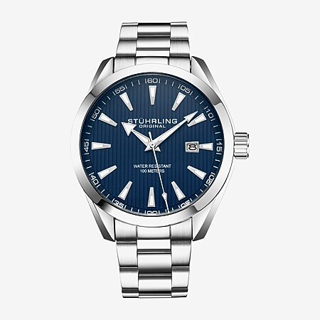 Geneva Mens Two Tone Bracelet Watch Mac8156jc - JCPenney