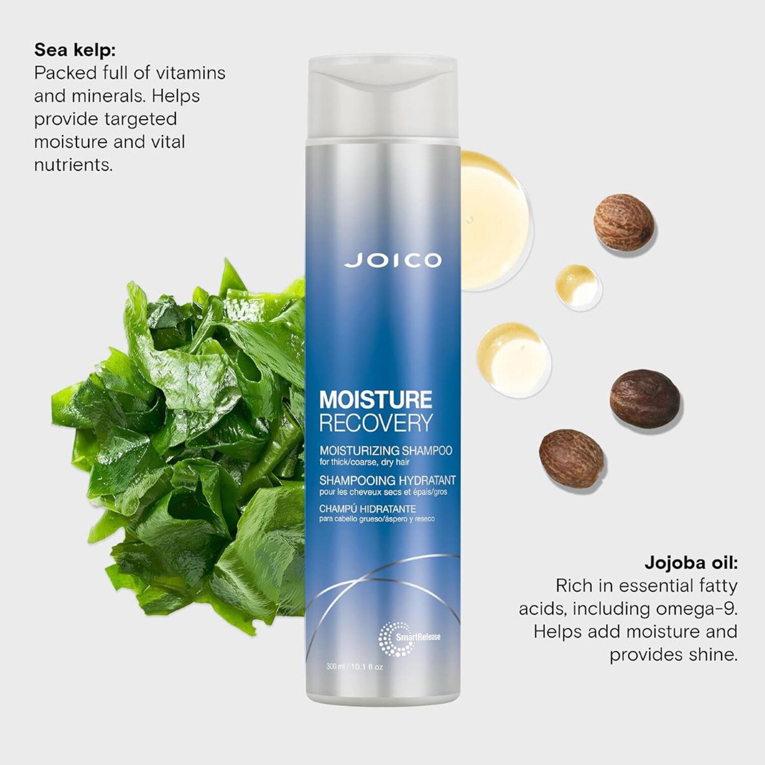 Joico Moisture Recovery Shampoo 10.1 oz.
