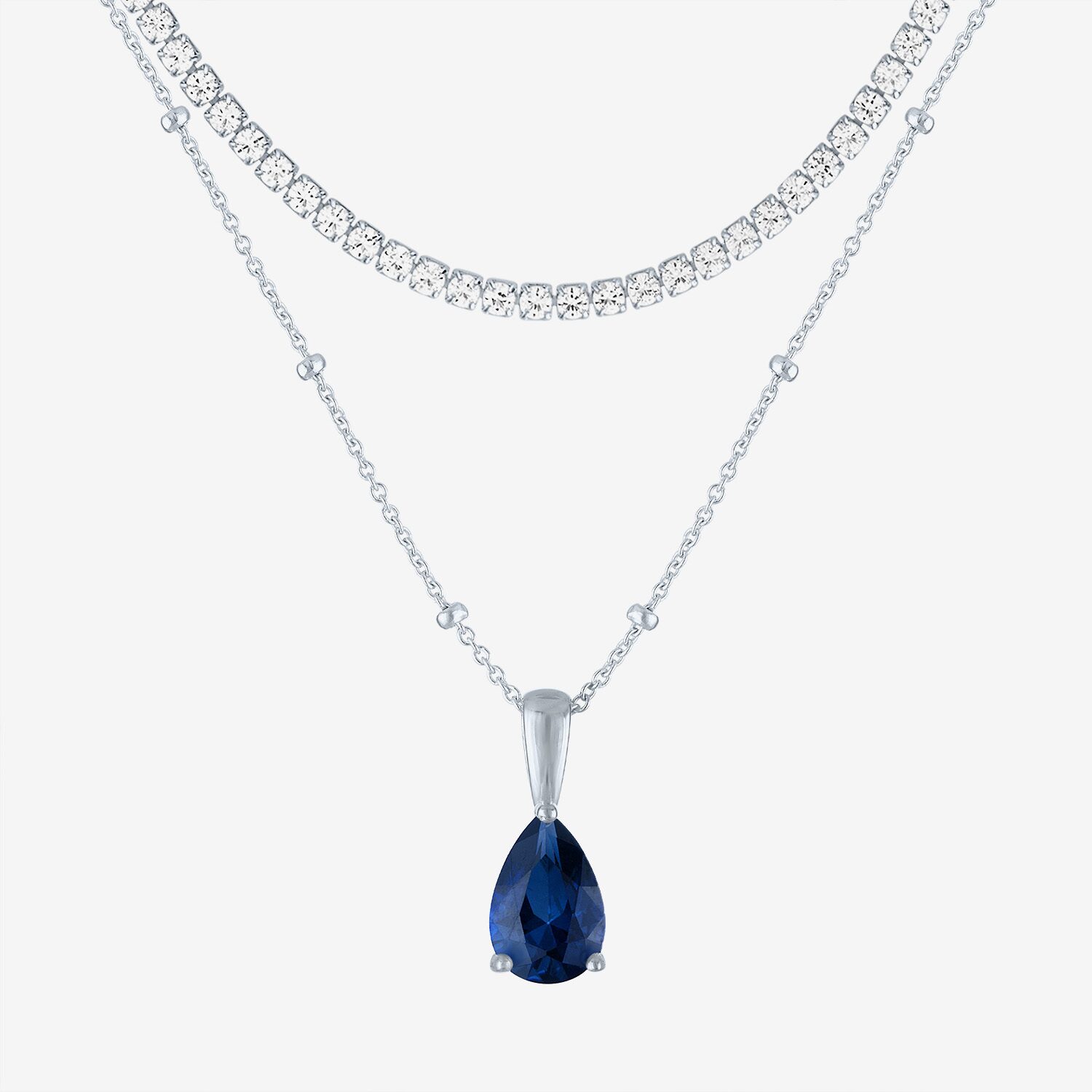 Gemstone 2-pc. Necklace Set