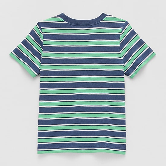 Okie Dokie Toddler & Little Boys Crew Neck Short Sleeve Regular Fit Graphic T-Shirt