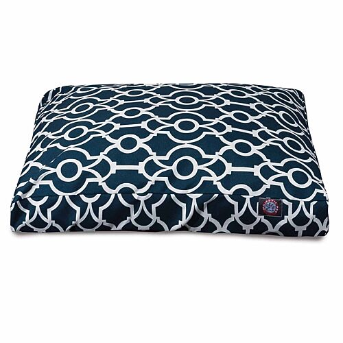 Majestic Pet 78899550502 Athens Navy Extra Large Rectangle Bed