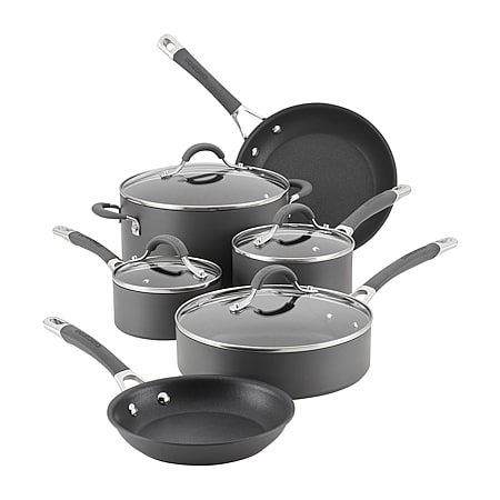 Circulon Premier Professional 10-pc. Cookware Set, Color: Bronze